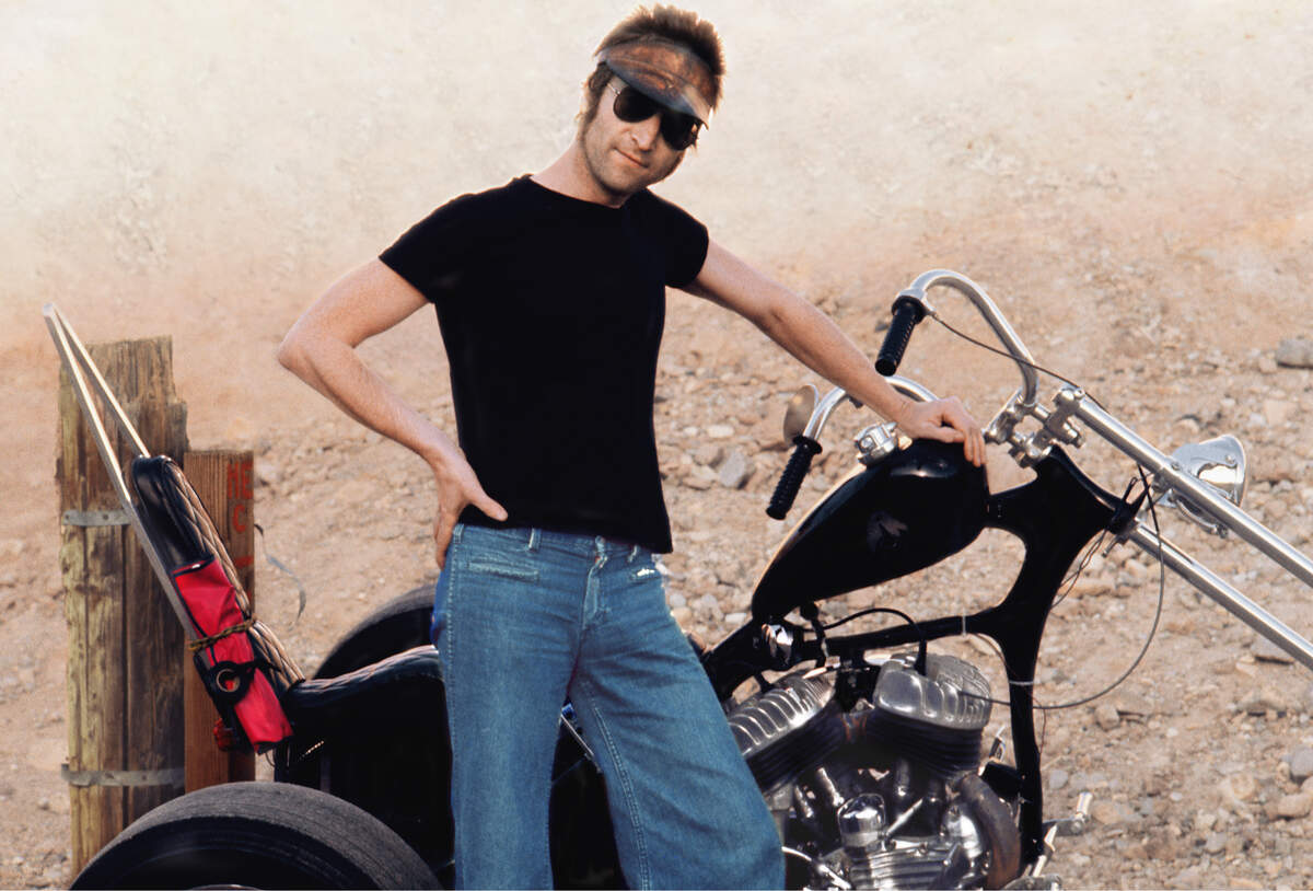John Lennon, from “The Lost Weekend: The Photography of May Pang,” on display Sept. 15-16 at K-Jewel Gallery in Fresno.